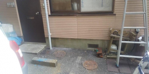 静岡市葵区沓谷　外壁補修工事
