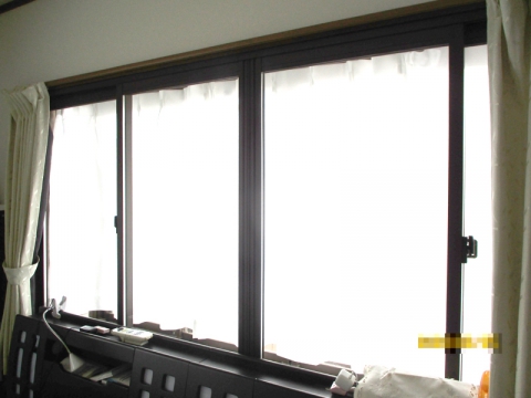 寝室の結露・寒さ対策に内窓プラマードUを取付（飯田市川路T邸）
