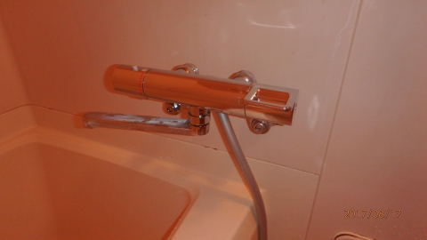 静岡市葵区北安東　キッチンと浴室の水栓器具のリフォーム